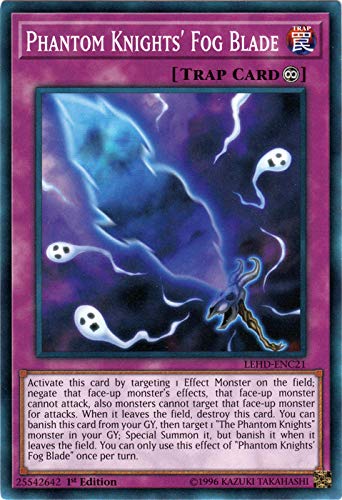 Yu-Gi-Oh! The Phantom Knights Of Dark Gauntlets - LEHD-ENC26 Common - Legendary Hero Decks - View #5