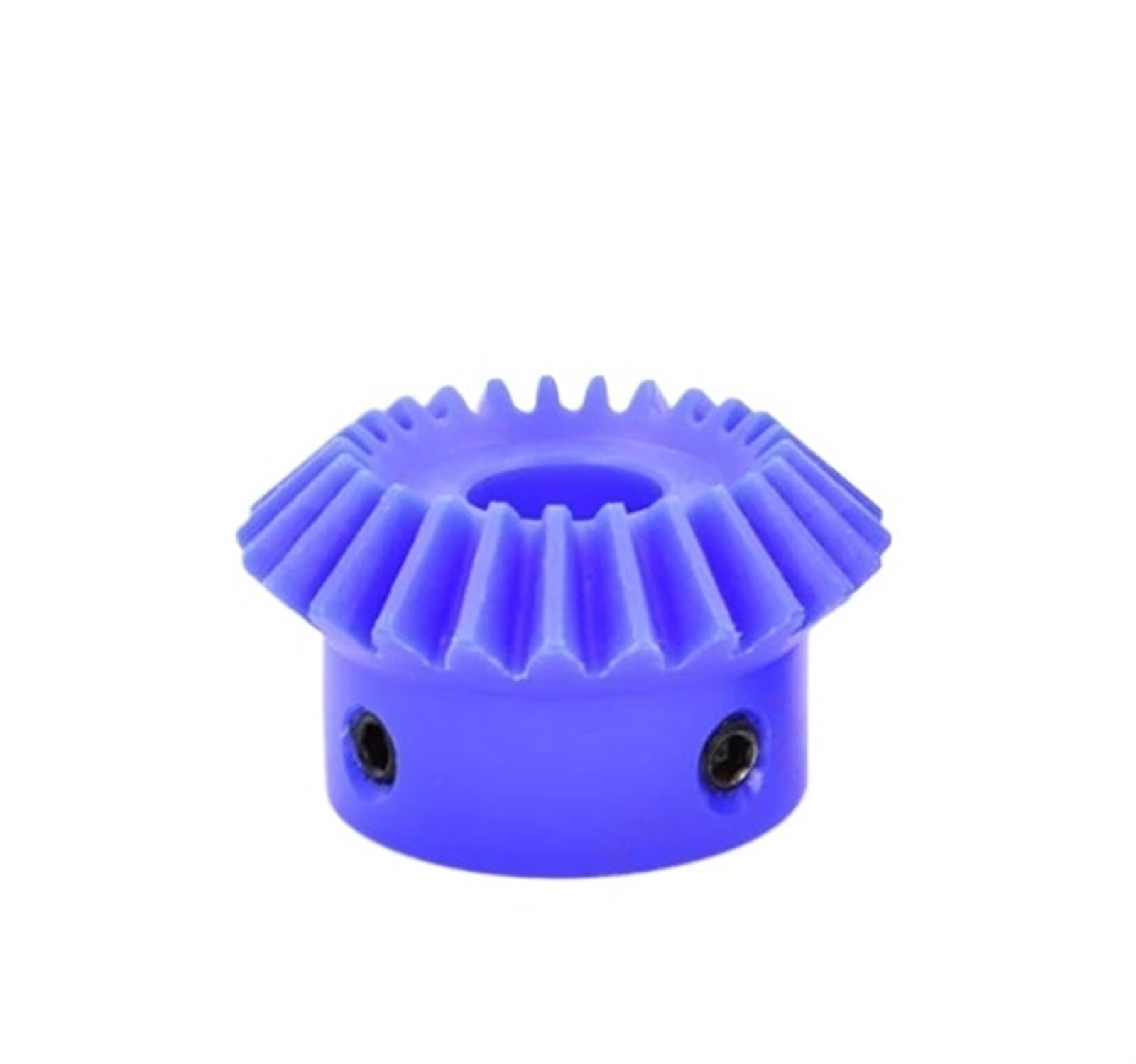 Bevel Gear Pinion Hardware Mechanical 1pcs 1:1 Nylon Plastic Bevel Gear 2M 30 Teeth Inner Hole 10/12/14/15/16-25mm 2 Modulus Gear 90 Degrees Meshing Angle(18mm (Keyway 6mm))