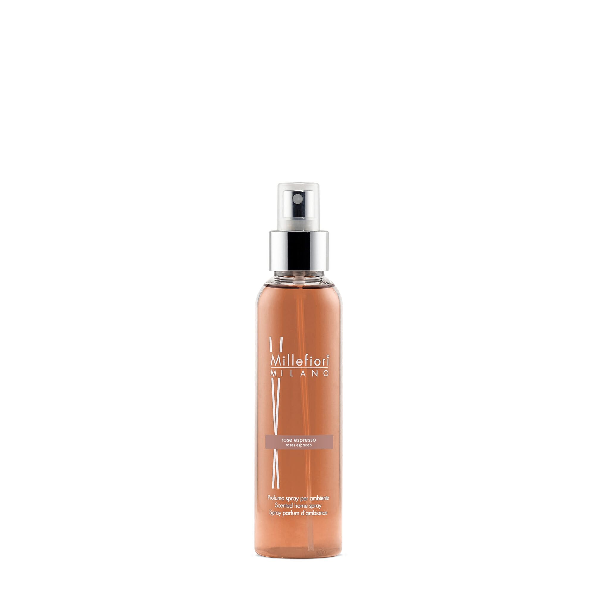Millefiori Milano – Spray per Ambiente Rose Espresso – Profumatore Casa e Ufficio con Note Fiorite e Intense