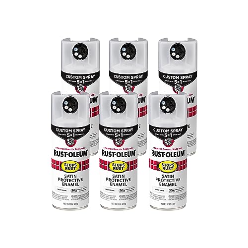 Image of Rust-Oleum Stops Rust Custom 5-in-1 Spray Paint, Satin Arctic White