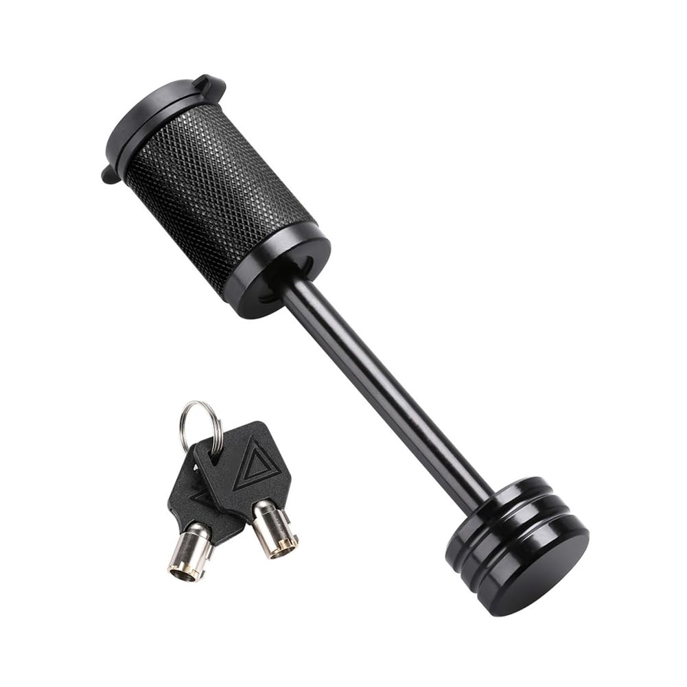 Onchdbfhuu for Towing Trailer Tongue Coupler Lock Keyed Alike Dia 1/4" Diameter, 2-1/2" Span Fits -Type for Boat Truck RV Car