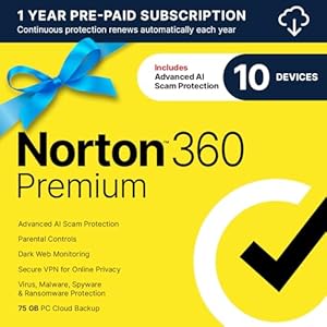 Norton 360 Premium 2025, Antivirus ...