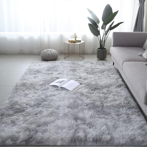 Tapis de Salon Chambre Adulte, Tapis Doux et Moelleux Chambre, Tapis Lavable en Machine, Antidérapant Tapis Chambre Adulte, pour Salon, Chambre à Coucher,...
