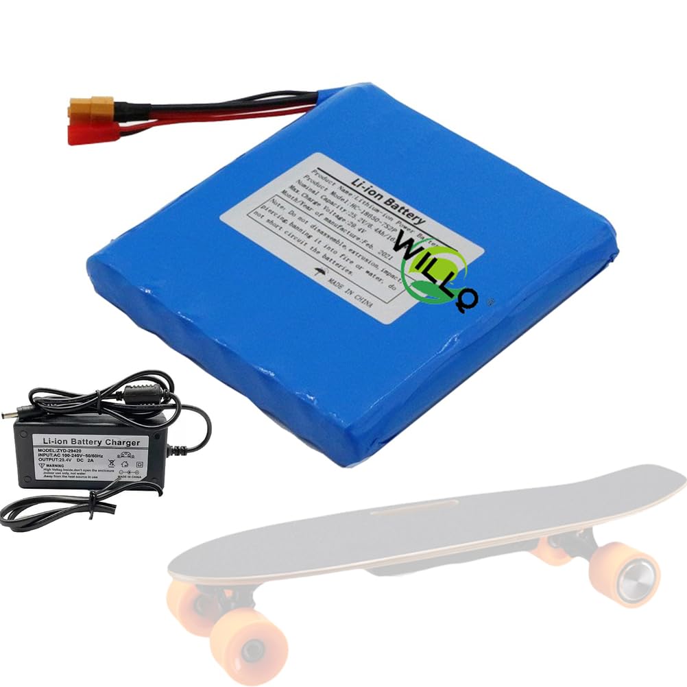 Batería Patinete eléctrico 25,2V 4Ah 5Ah 6Ah baterías Repuesto Iones Litio para Hoverboard 24V 4000mAh 5000mAh 6000mAh Repuesto para Patinete eléctrico pequeño