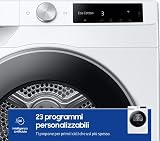 Samsung Asciugatrice AI Control DV90DG6845LE/U3, 9 kg, Pompa di Calore, Wifi, AI Dry+, Air Wash, Tecnologia Optimal Dry, Carica Frontale, 60L x 85H x 60P cm - 3
