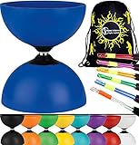 Visite nuestra tienda Flames N Games Amazon para ver la gama completa de diabolo y accesorios que tenemos en stock, así como la amplia gama de otros juguetes de habilidades, equipos de malabarismo, juguetes giratorios de fuego. ¡Desde pelotas de malabares, palos de malabares, poi luminosos y yoyos, hasta palos de flores, kendamas, bastones de fuego, monociclos, platos giratorios, aros de hula y MUCHO más!