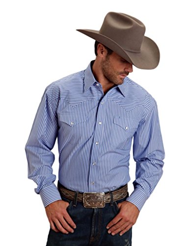 Blue Western Stripe Shirt