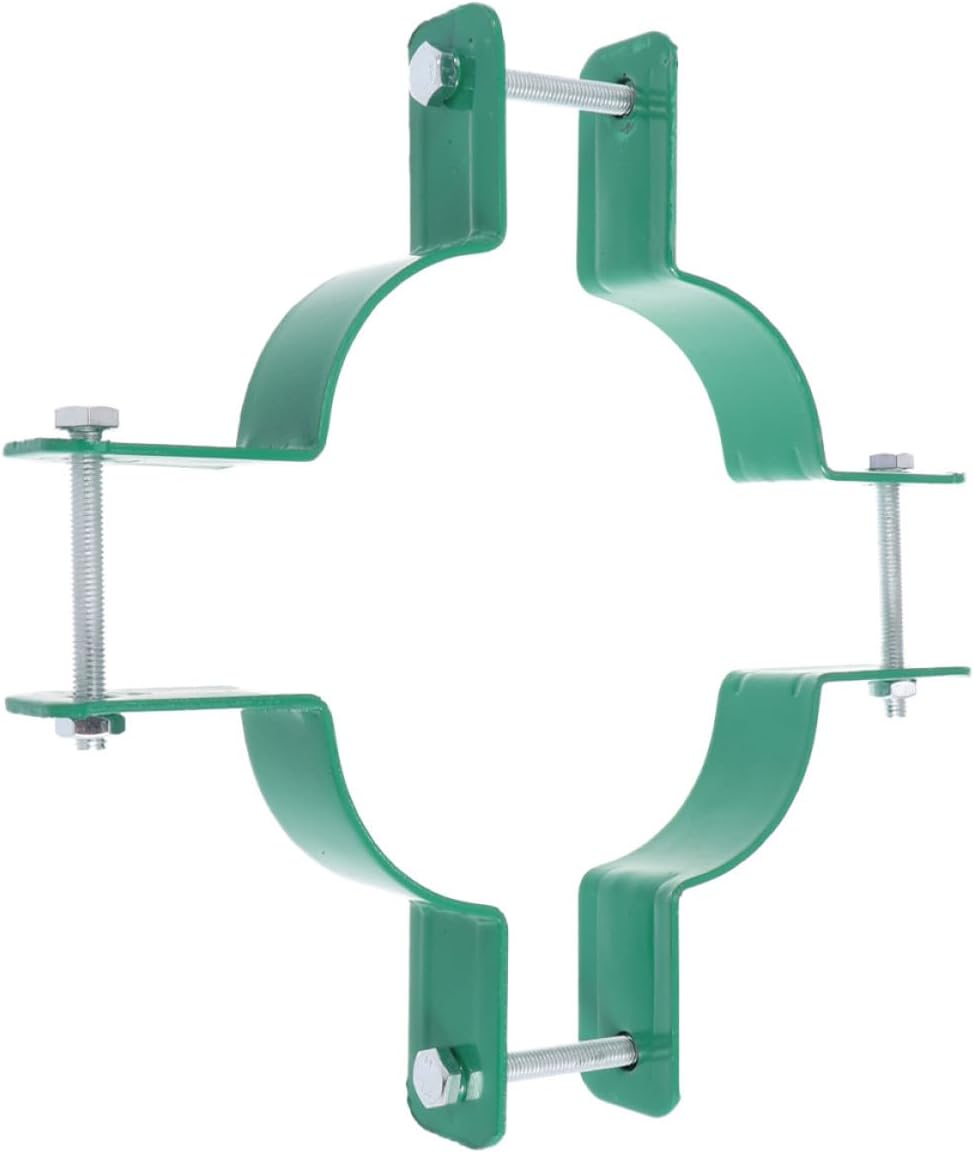 Ciieeo Tree Branch Support Clamp Set with Screws, 15cm and 10cm Diameter Metal Tree Staking Fixators for Garden Plant Branch Straightening and Bonsai Trunk Support