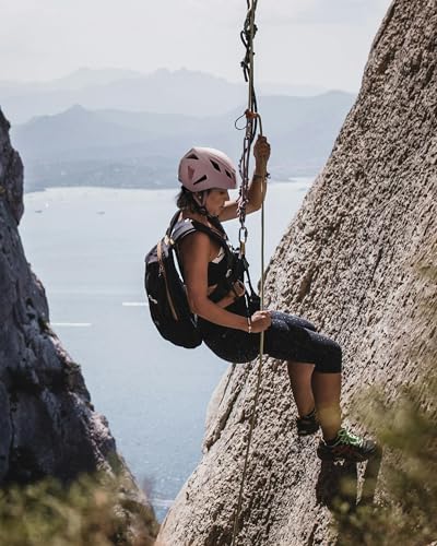 Image of OutdoorMaster Rock Climbing Helmet Adults Mountaineering Helmet Arborist Helmet Hiking Caving Search and Rescue Tree Climbing Helmet Adjustable