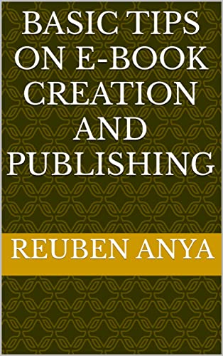 E-book Creation and Publishing guide pratique auto-édition format ePub Kindle - 2