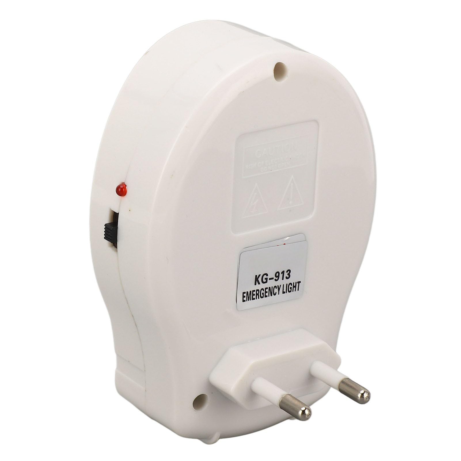 Podłącz Oświetlenie Awaryjne 2 Gang AC110-240V 2W LED Home Emergency Light (Wtyczka UE)