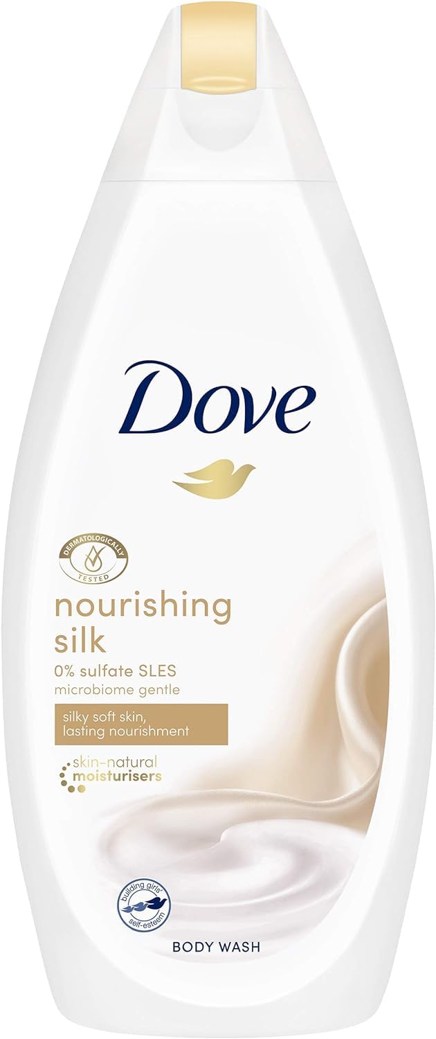 Dove Silk Shower Gel, 500 ml