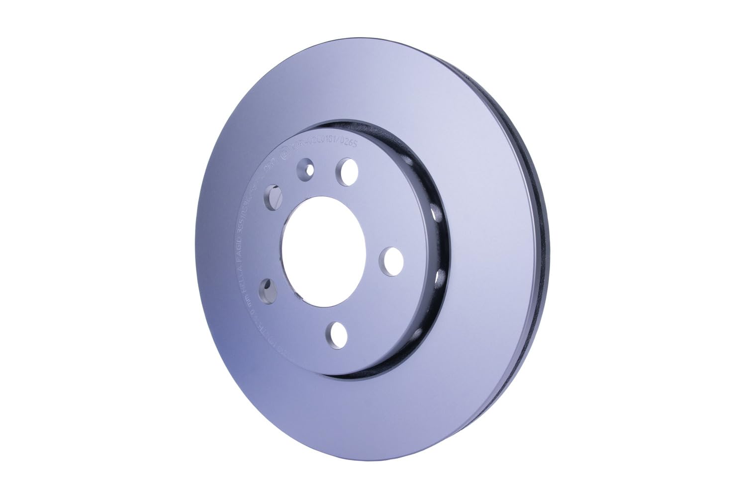 HELLA PAGID 8DD 355 105-361 Disco de freno 53953PRO revestido 256mm 22mm ventilación externa por ej. AUDI / SEAT / SKODA / STREETSCOOTER / VW