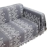 Multi-usage: Peut être utilisé comme couverture de canapé, nappe, tapis ou tapisserie. Ce jet est léger et doux, peut être utilisé pour une couverture de lit de jour ou une couverture de jet pour une chaise, ou pour des pique-niques en plein air, une utilisation de camping.