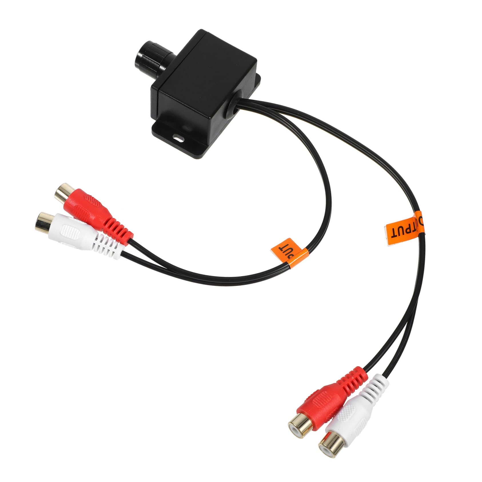 SOESFOUFU Universal Car Amp Bass Knob Volume Adjuster Remote Bass Control Audio Level Regulator Easy Installation