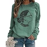 Boutique Q Notorious RBG Hoodie Men's Classic Style Pullover Jacket Long Sleeve Sweatshirt Ladies Sweater (Color : Green, Size : XXL)