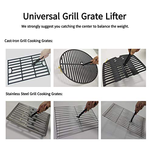 BBQSTAR BBQ Grill Cooking Grate lifter CastIron Universal Grate