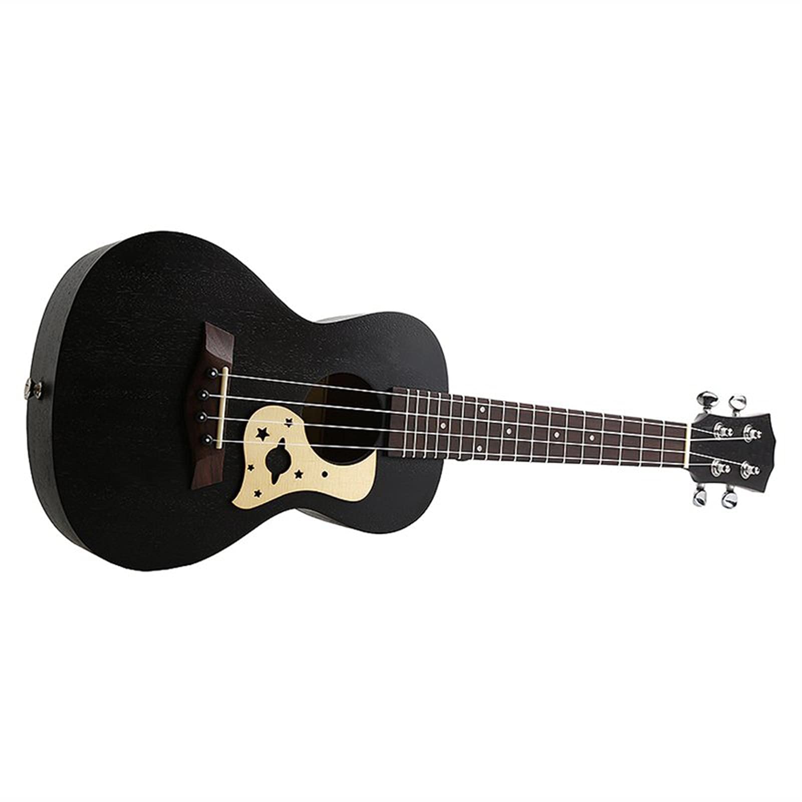 Ukulele koncertowe Początkujący Ukulele 23- calowy Koncert Ukulele Black Starry Sky 4 Struny Hawaiian Mini Gitara Akustyczna Ukulele