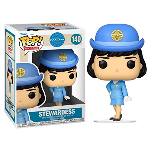 Funko Pop Ad Icons: Pan Am - Stewardess, Multicolor (57894)