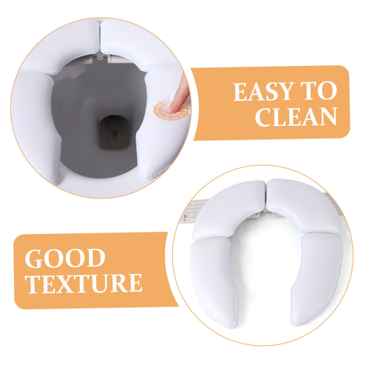 Réducteur de Toilette pour Garçon Fille Coussin Confortable et Léger Siège Pot Portable pour Garçon et Fille Adapté Aux Voyages et Usage Quotidien