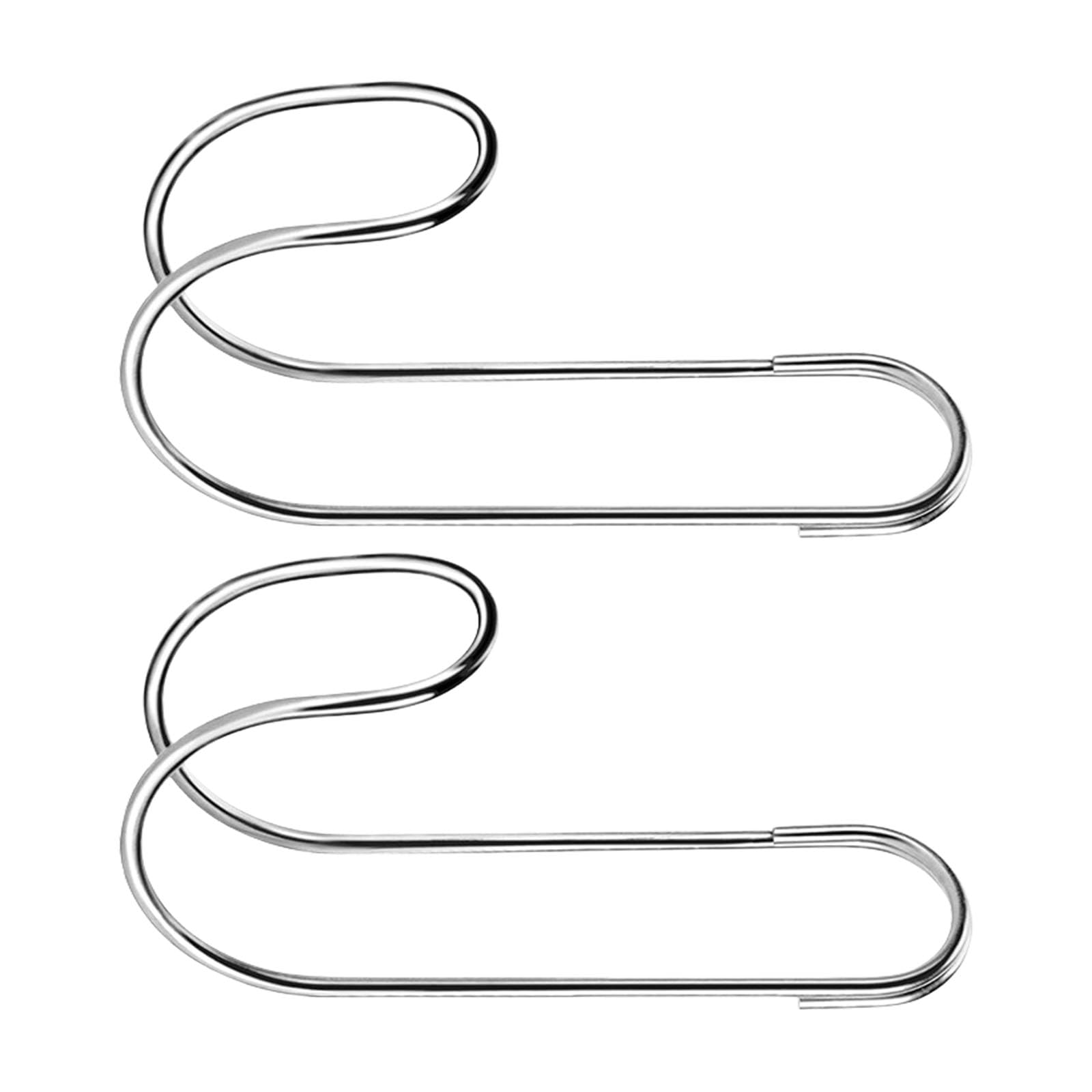 Crochets de suspension flexibles en acier inoxydable pour clôture et robinet | Lot de 2