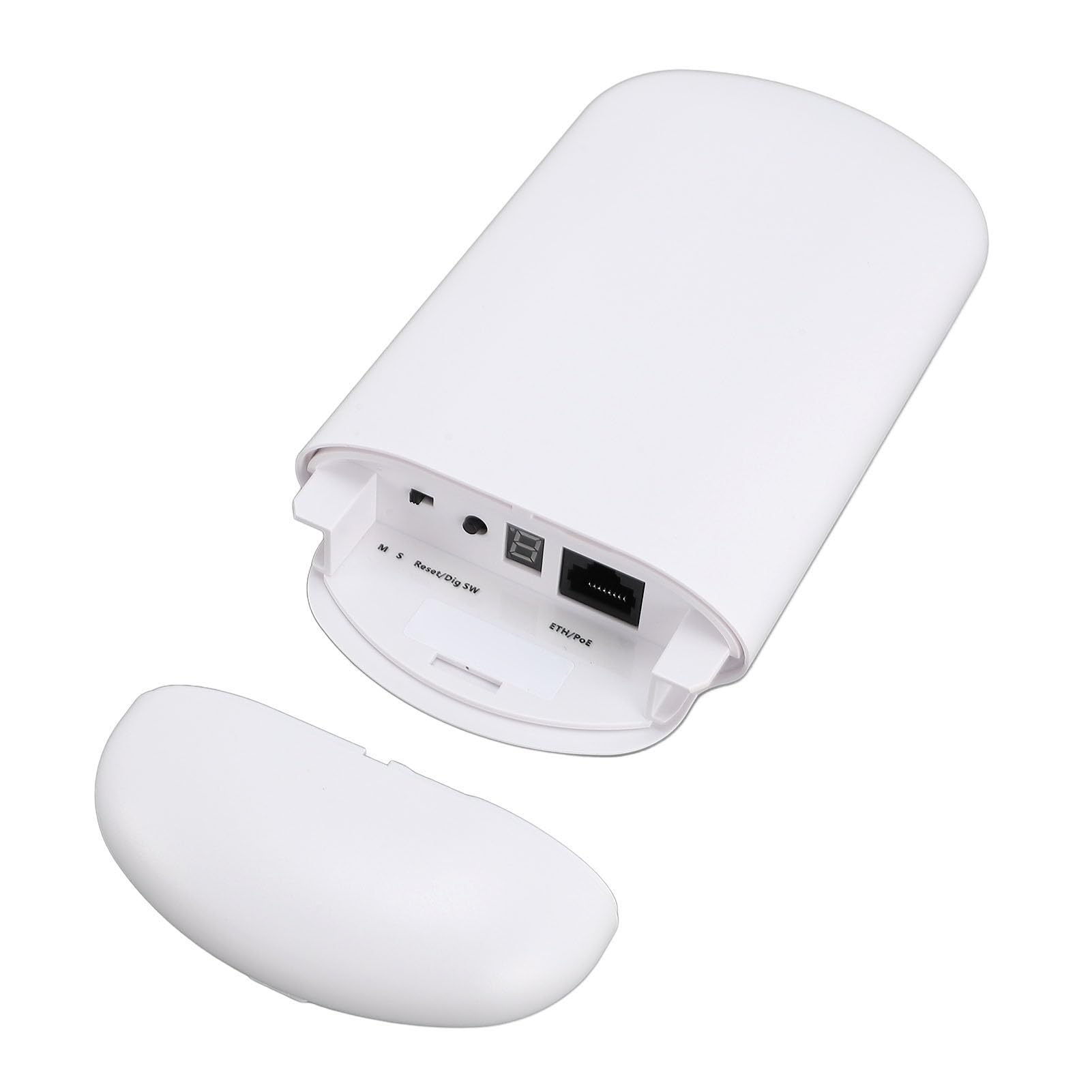 Pont sans Fil WiFi 5,8 GHz, Pont sans Fil Point à Point CPE Extérieur, Longue Portée jusqu'à 1,5 Km, étanche IP65, Pont sans Fil avec Adaptateur PoE 24 V et Antenne à Gain élevé