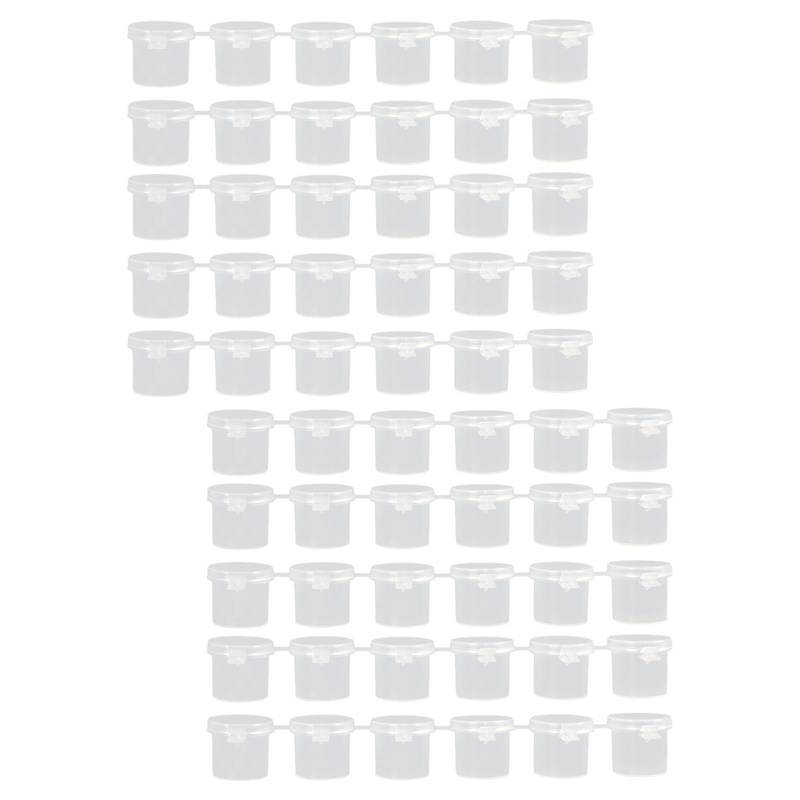kowaku Empty Strips Paint Container Strips with Lid Gifts Portable Empty Paint Strips for Classrooms Holiday Accessories, 10pcs 10ml 22.5cm