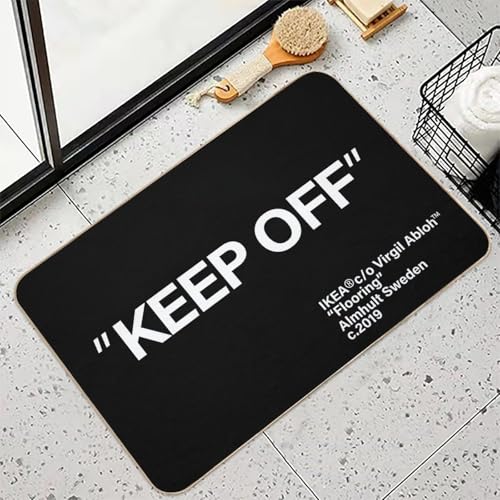 Tapete grande moderno Keep Off 60x40 cm antideslizante miniatura 2