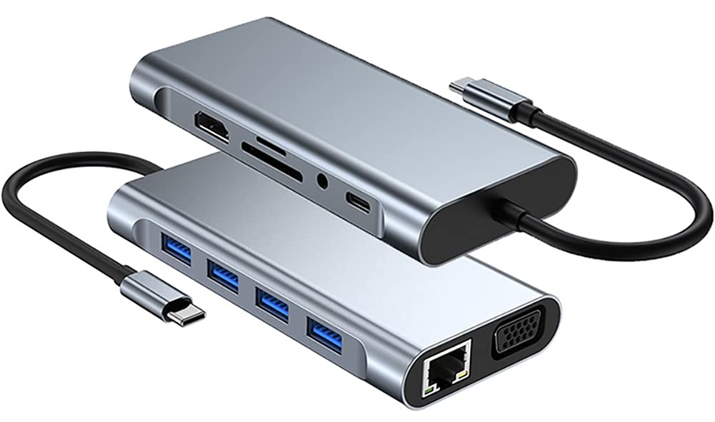 Buy Dayu.p Laptop Docking Station, Monitor USB C Dock with 1 USB 3.0, 3