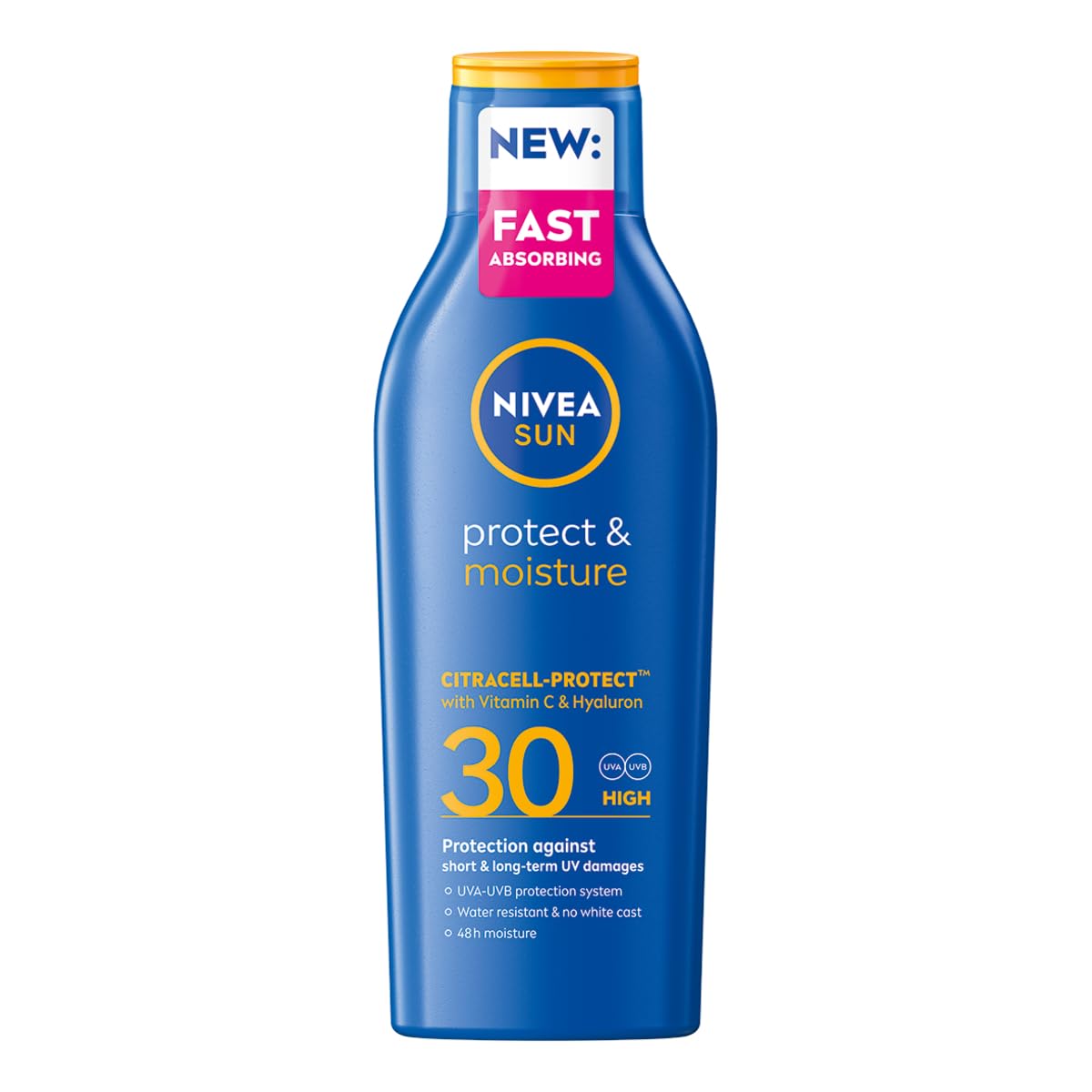 Nivea Sun Azul Marino Loción Solar Hidratante Spf 30, 200 Ml