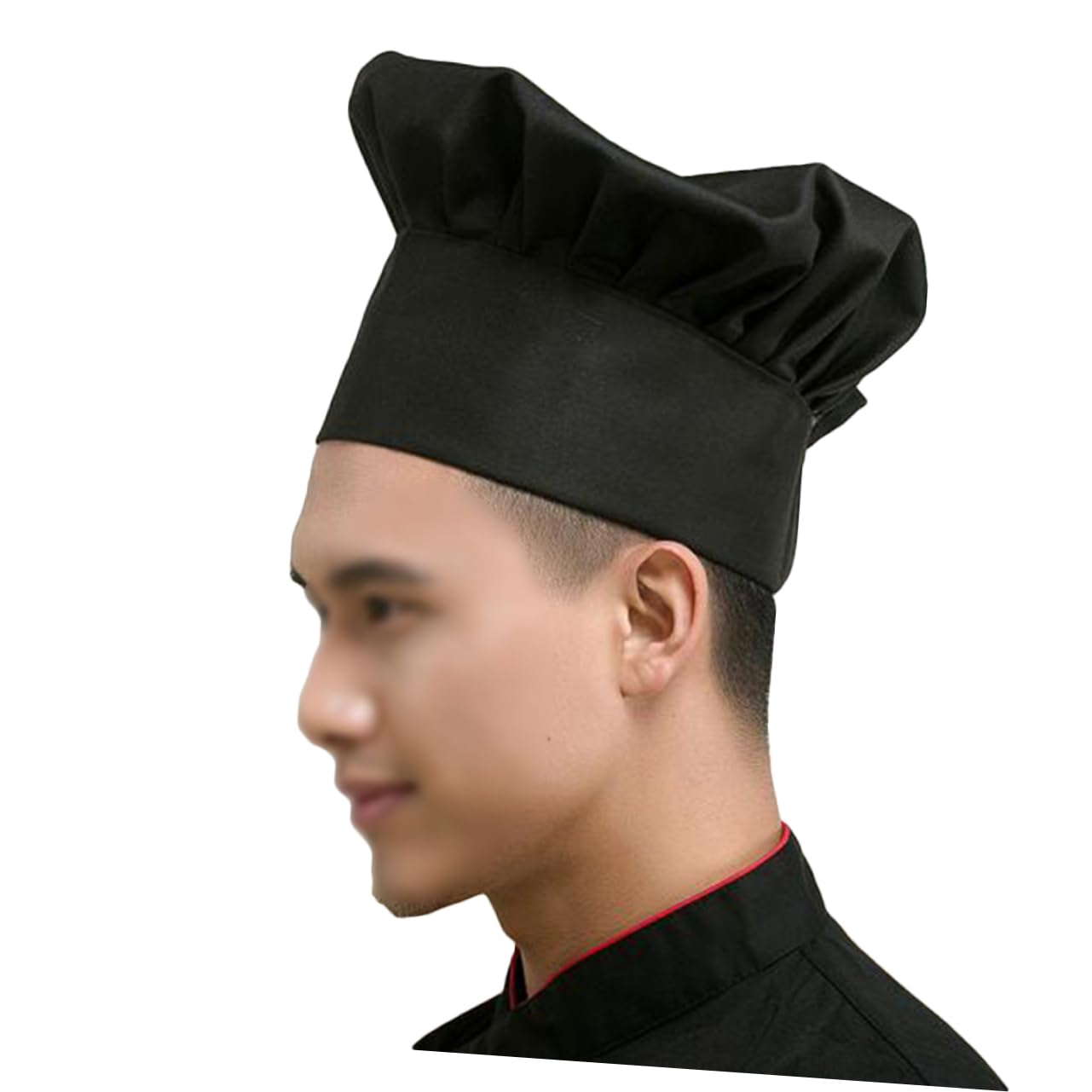 Gorra De Cocinero Sombrero De Restaurante Cocinar Black