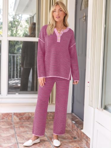 Image of LILLUSORY Women's 2 Piece Oversized Slouchy Matching Lounge Sets