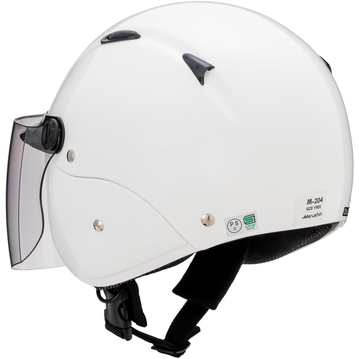 Amazon | マルシン(MARUSHIN) バイクヘルメット セミジェット M-204