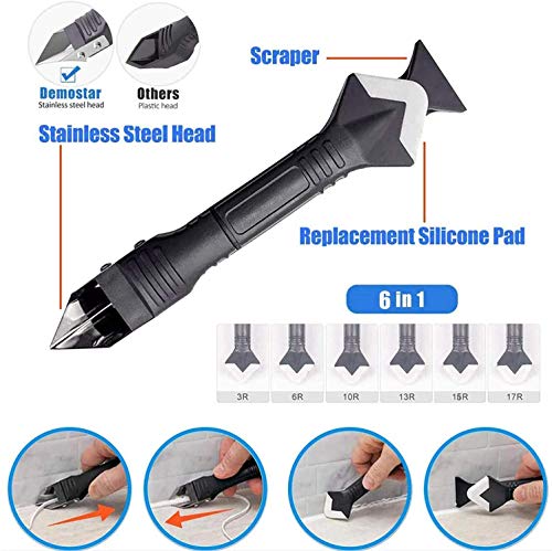 Senkora Strumento Calafataggio Raschietto Silicone...