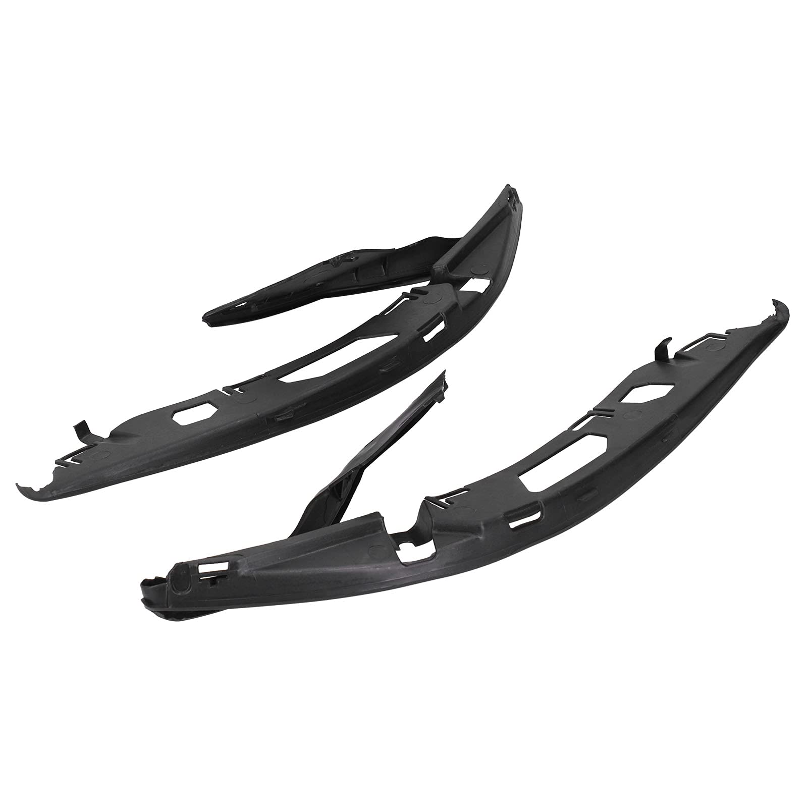 2 Stück Auto Front Scheinwerfer Dichtungen Paar Satz Links Und Rechts Scheinwerfer Dichtleisten Dichtung 63126934511 Kompatibel mit 525i 528i 530i 545i 550i E60,Schwarz