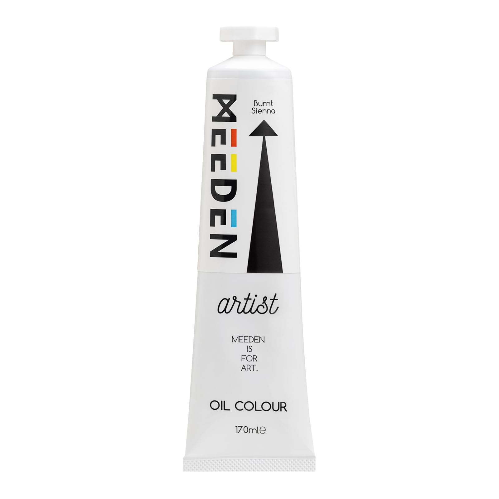 MEEDEN Artist Grade Oil Paint: Burnt Sienna - 170ml Tube, Professional Art Paints for Canvas Painting