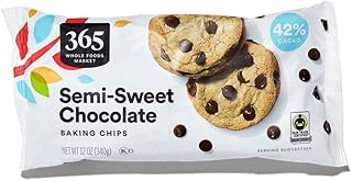 365 by Whole Foods Market, Semi-Sweet Chocolate Chips, 12 Ounce
