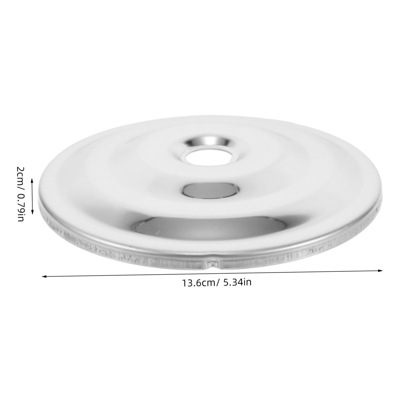 Sosoport Stainless Steel Vending Machine Top Cap Replacement Lid for Gumball Game Machines