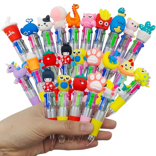Hdagbnn 24 PCS Multicolor Ballpoint Pen in One,Mini...