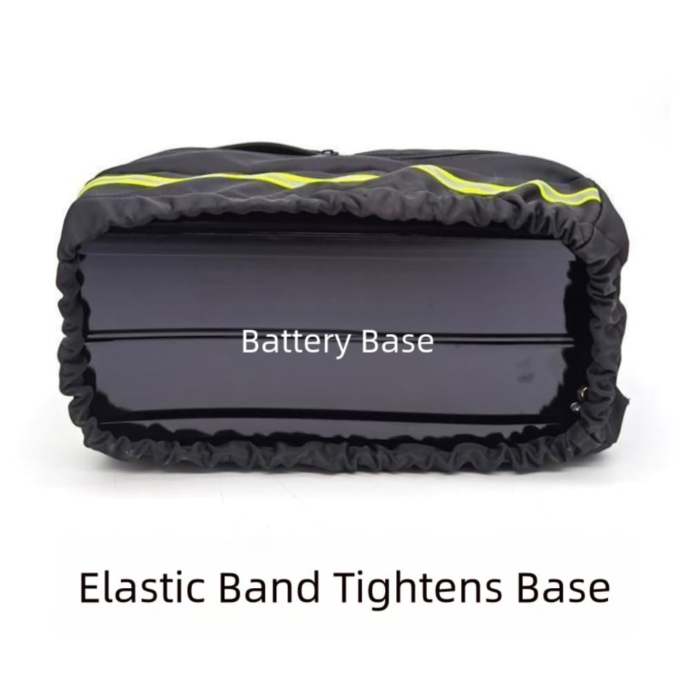 Custodia impermeabile per batteria e-bike, protezione antipioggia, protezione solare ispessita e impermeabile