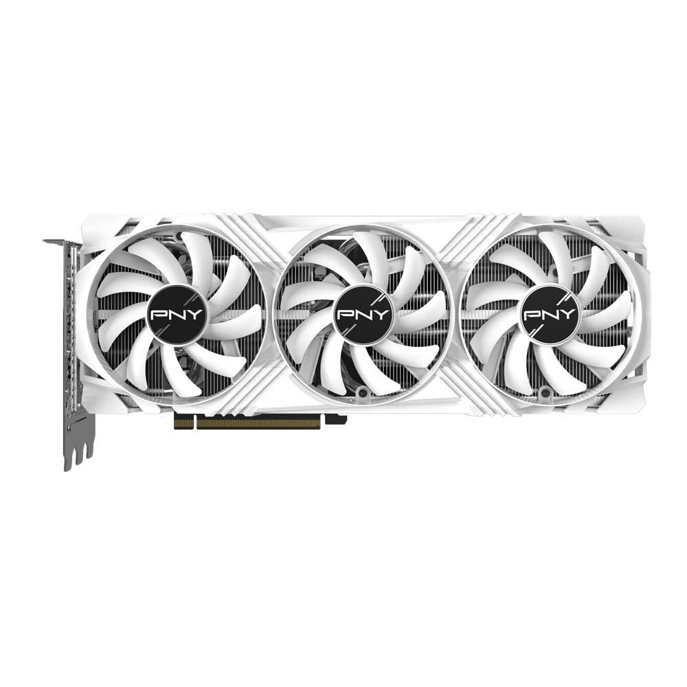 グラフィックボード・グラボ・ビデオカード PNY GeForce RTX4070Ti 12GB WHITE EDITION PNY GeForce RTX 4070 Ti 12GB VERTO LED トリプルファン (White