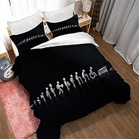 Set Di Copripiumini Stay Kids 3 Pezzi – 135x200 Cm + 2 Federe 75x50 Cm, Stampa 3D E Microfibra Morbida