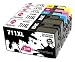 Produktbild Ink Inspiration® Ersatz für HP 711 711XL Druckerpatronen 5er-Pack, kompatibel mit HP DesignJet T120 T520, Schwarz/Cyan/Magenta/Gelb
