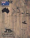 AUSTRALIEN - Camping Reisetagebuch: Logbuch für den Camping-Trip durch Australien | 174 Seiten