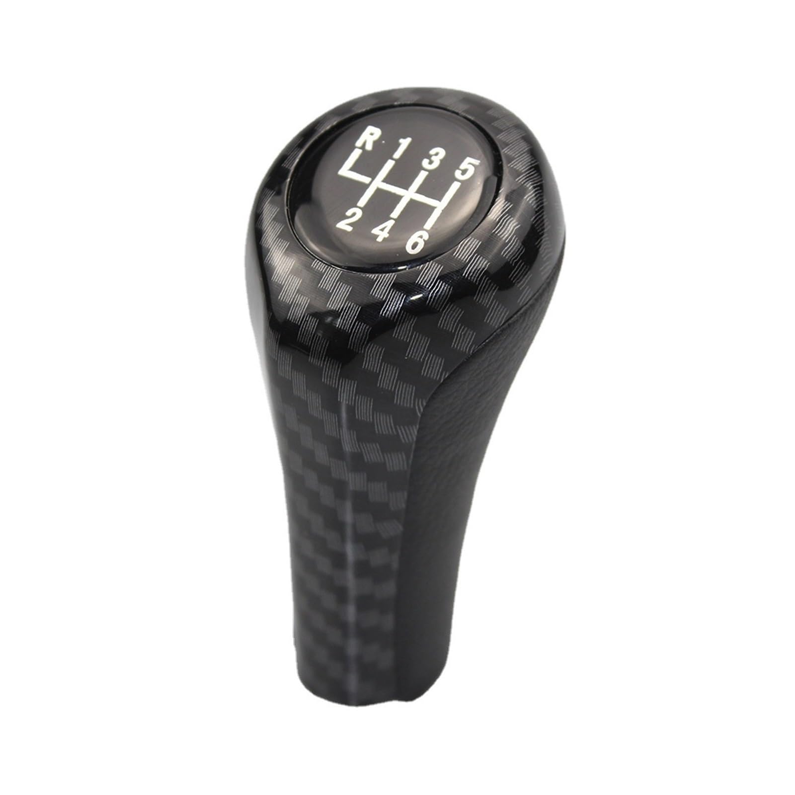 Aimazom Car Gear Shift Knob for BMW for 3 Series E90 E91 E92 E93 E30 E36 E46 F30 Manual Car Gear Shift Knob Head Rod for Modification and Replacement(for 6 Speed)