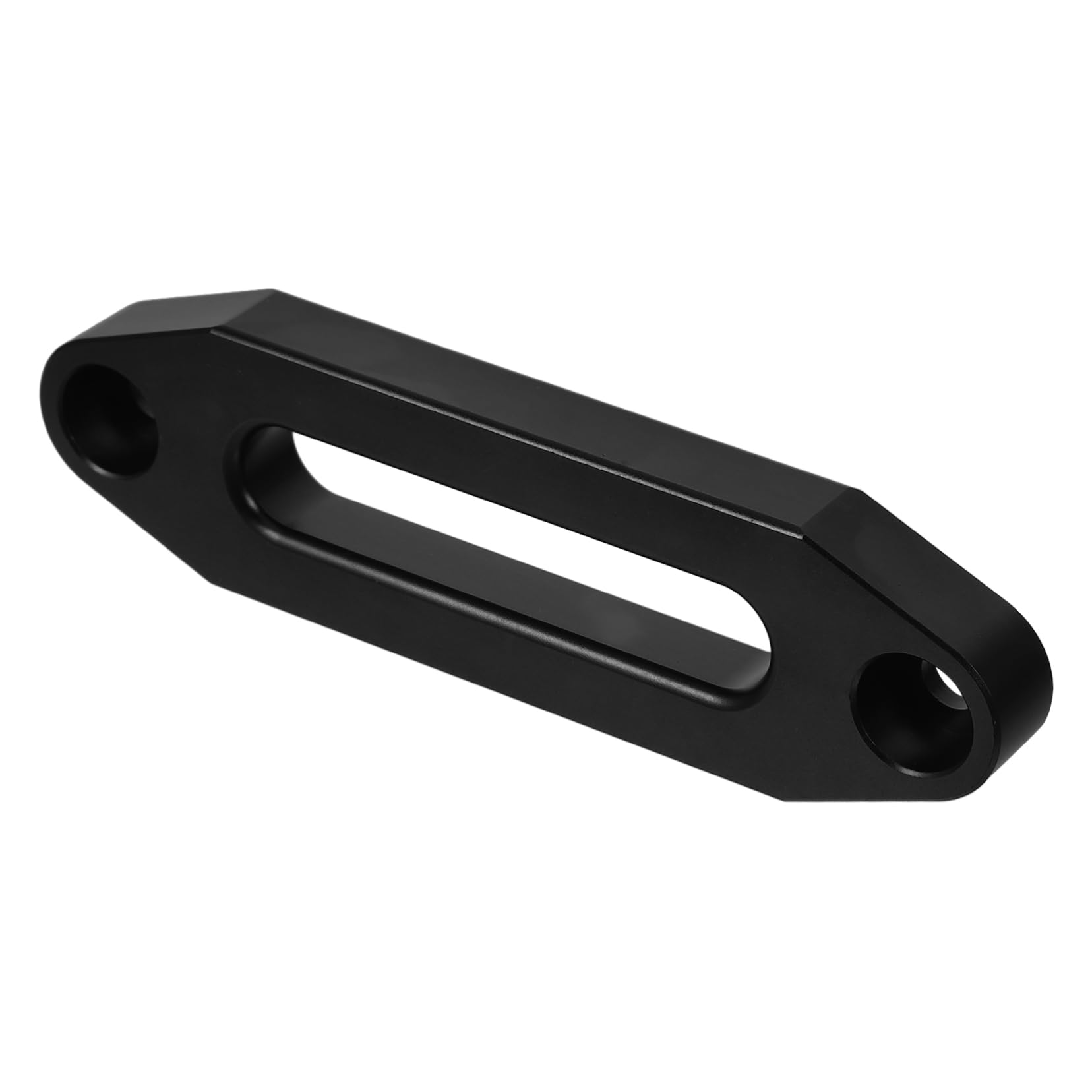 Garneck Aluminum Hawse Fairlead for Winches Rope Guide Easy Installation for Towing and Construction Compatible with Synthetic and Cables