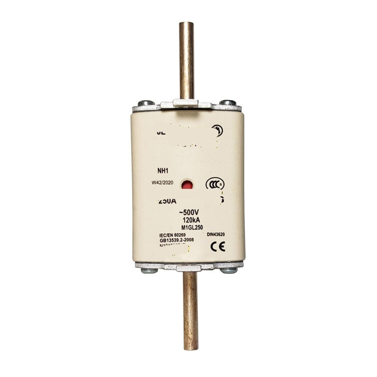 Bezpiecznik M1GL250 250A 500V NH1 ETI