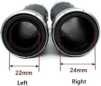 Vista 2 de Motorcycle V Strom 650 Dl 78" 22MM Handlebar Grips Handle Bar Ends Cap Plug for Suzuki DL650 DL1000 Vstrom V-Strom 650 1000 10501050xt Handle end