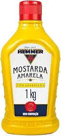 Hemmer Mostarda Amarela Americana Squeeze 1Kg