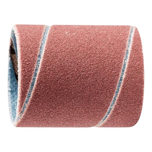 PFERD 149164 Schleifhülsen, Ausführung Korund A, Zylindrische Form, 240 Korngröße, 25mm x 19mm, 25 Stück